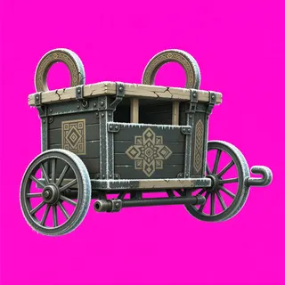 frosted abandoned cart