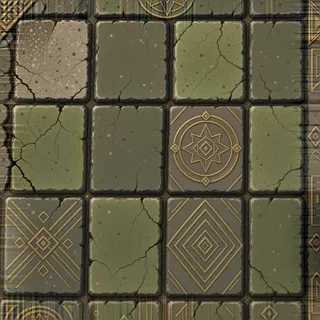 dust-covered flat paving