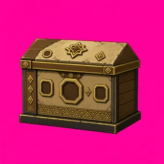 weathered storage chest