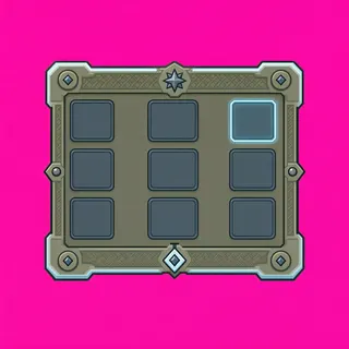empty inventory panel, hover-highlighted state