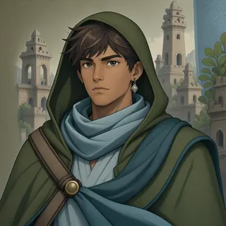 original adult scout, calm expression