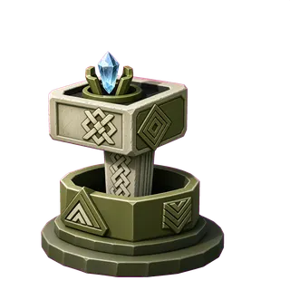 clean relic pedestal