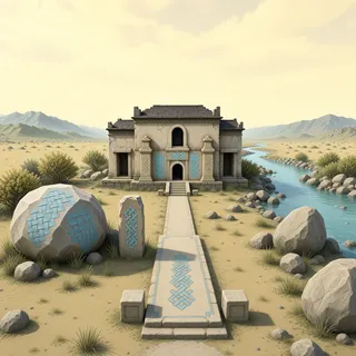 hidden shrine at daylight