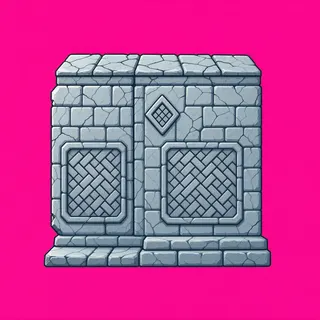 wall end cap, weathered