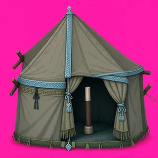 weathered tent
