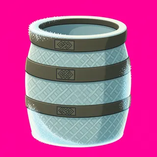 frosted barrel
