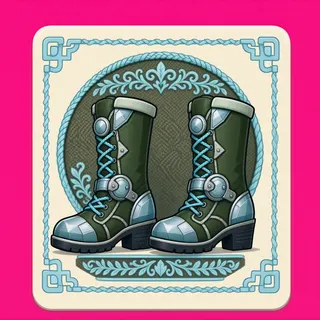boots, ornate design