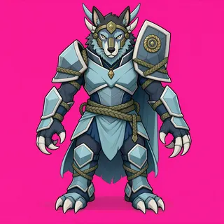 original adult beast enemy, facing north