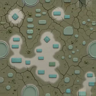 dust-covered packed earth