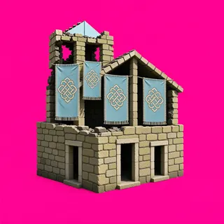 damaged small dwelling