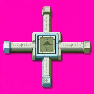 wall cross junction, intact