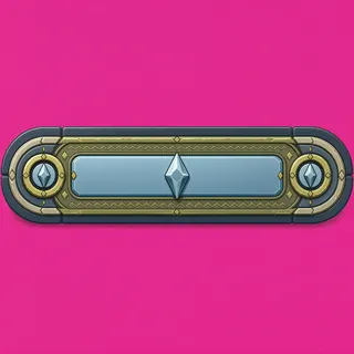empty status bar frame, normal state
