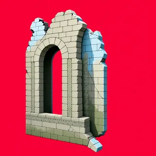 damaged gate
