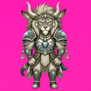 original adult beast enemy, facing south