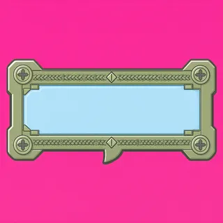 empty dialogue frame, disabled-muted state