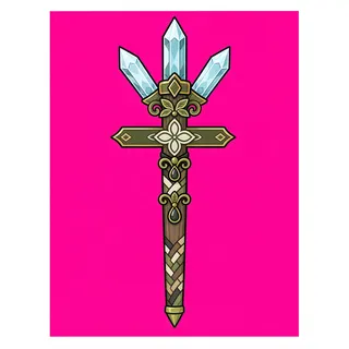 staff, ornate design