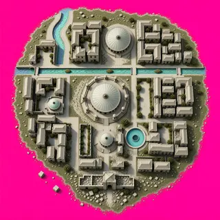 dust patch, dense arrangement