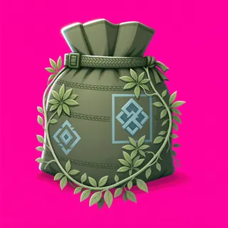overgrown supply sack