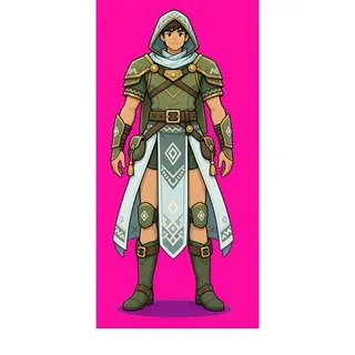 original adult player adventurer, facing south