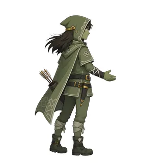 original adult scout enemy, facing east