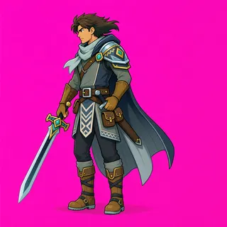 original adult player adventurer, facing west