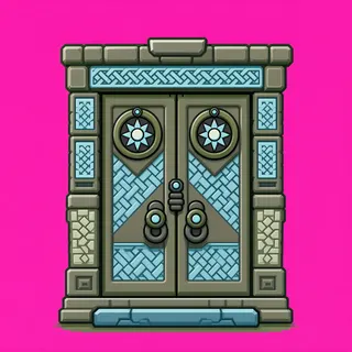 door, ornate design