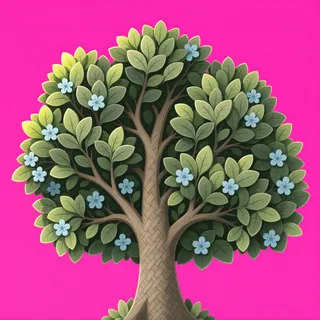 clean tall shrub