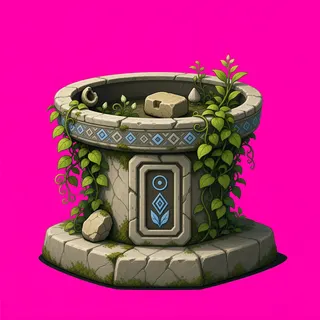 overgrown relic pedestal
