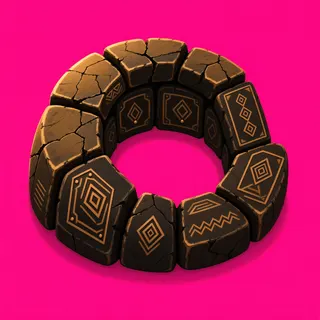 damaged campfire ring