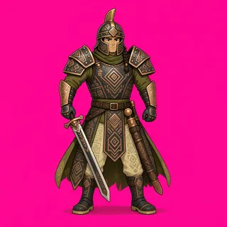 original adult guard, facing north