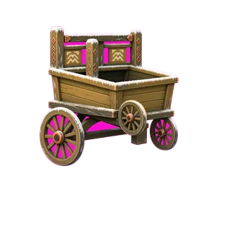 frosted abandoned cart