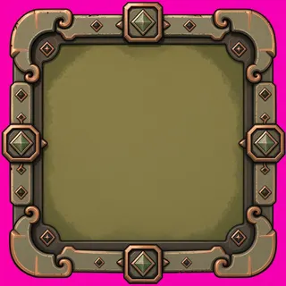 empty minimap frame, disabled-muted state