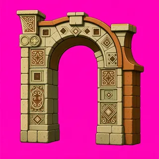 support arch, intact