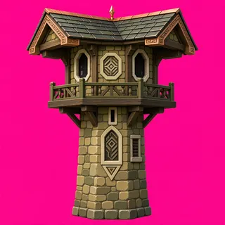 weathered watchtower