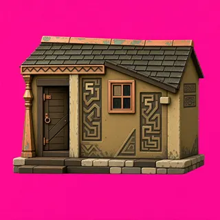 weathered small dwelling