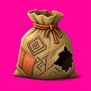 damaged supply sack