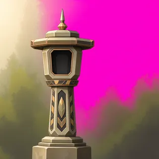 clean lantern post