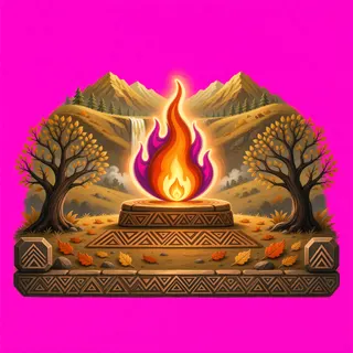 small flame
