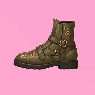 boots, plain design