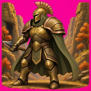 original adult armored enemy, facing west