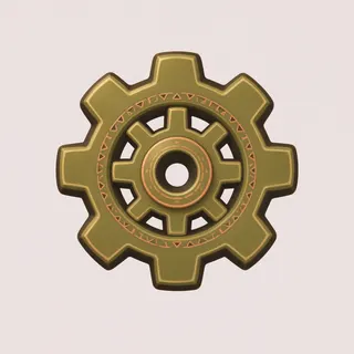 gear, plain design