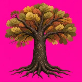 weathered standing tree