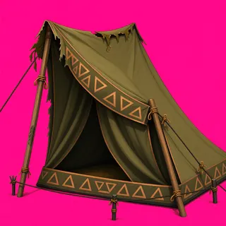 damaged tent