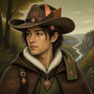 original adult scout, calm expression