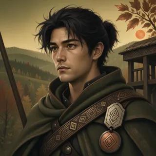 original adult explorer, determined expression