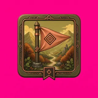 checkpoint flag, rare accent design