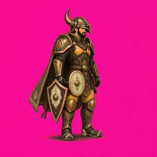 original adult guard, facing east