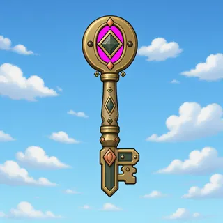 key, ornate design