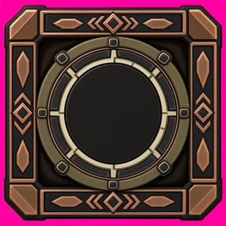 empty minimap frame, pressed state