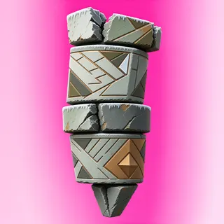 frosted broken pillar
